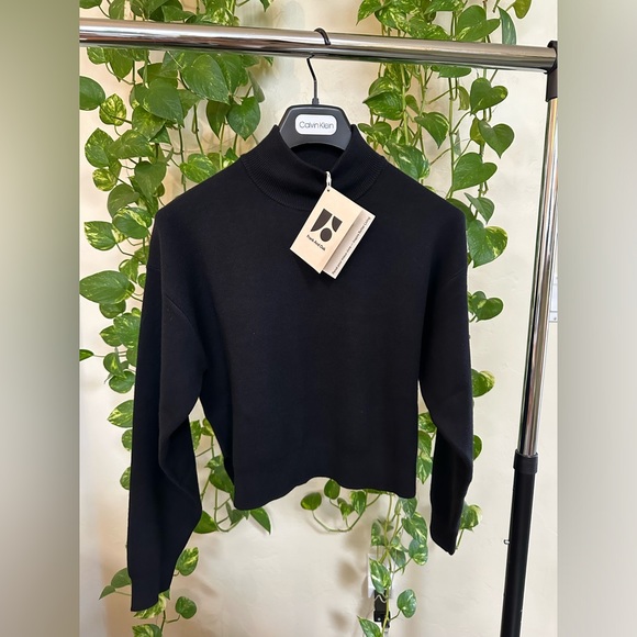 NWT Frank and Oak Compact Mockneck Sweater - Picture 5 of 10